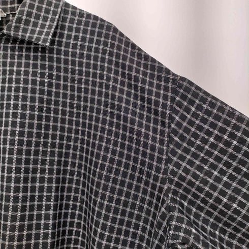 キャスパージョン CASPER JOHN Imitation wool huge shirts メンズ
