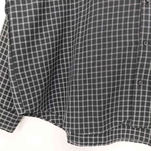 キャスパージョン CASPER JOHN Imitation wool huge shirts メンズ
