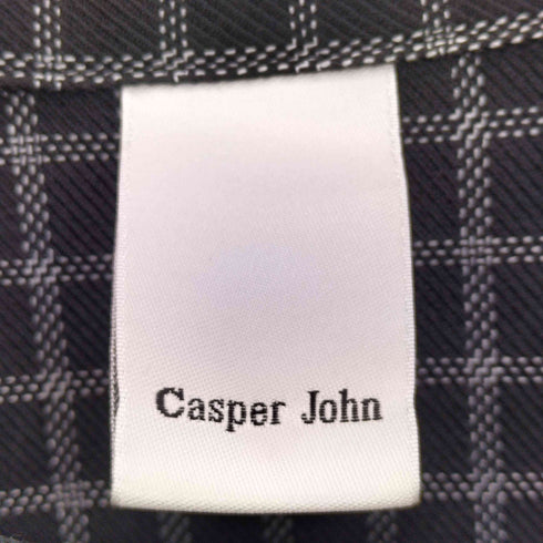 キャスパージョン CASPER JOHN Imitation wool huge shirts メンズ
