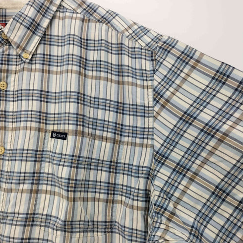 チャップスラルフローレン CHAPS RALPH LAUREN ボタンダウン チェック シャツ メンズ import:XL