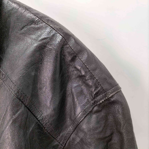 PHASE2 90S A-2 棒TALONジップ BOMBER LEATHER JKT レザー ボンバー ジャケット メンズ import:M