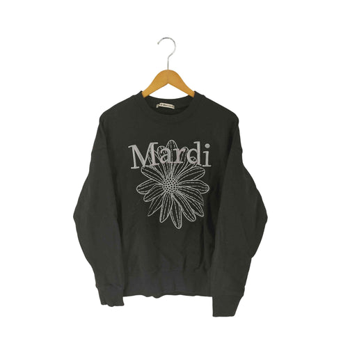 マルディメクルディ Mardi Mercredi ロゴ 刺繍入り スウェットトップス レディース ONE SIZE