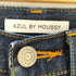 アズールバイマウジー AZUL by moussy 25aw ハイウエストワイドデニムパンツ レディース 24