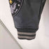 MCDMSION Y2K 刺繍 ワッペン付き 袖カウレザー スタジャン メンズ import:M