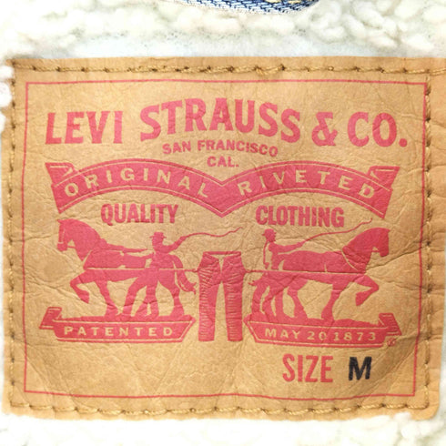 リーバイス Levis SHERPA TRUCKER JKT TYPE3 シェルパ トラッカーデニムジャケット メンズ import:M