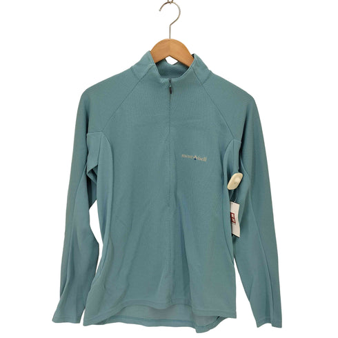 モンベル mont bell ジオライン3Dメッシュ サイクルロングスリーブジップシャツ メンズ JPN:M