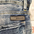 ディーゼルインダストリー Diesel Industry WAYKEE ウォッシュド ストレート ダメージ クラッシュ デニム パンツ メンズ 30