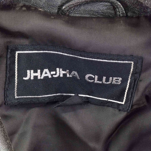JHA-JHA CLUB 比翼 レザー ハーフコート メンズ 9
