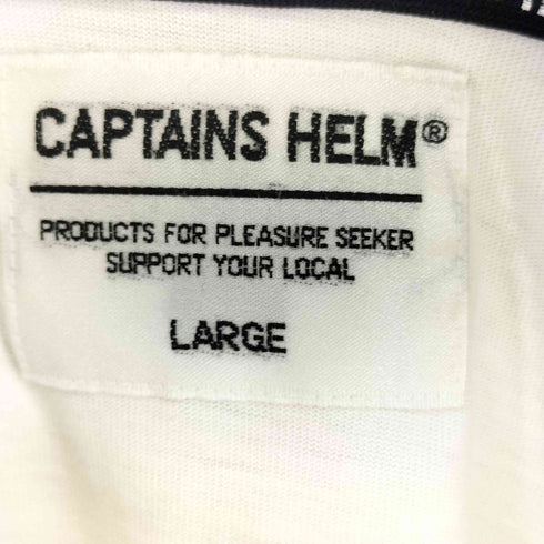 キャプテンズヘルム Captains Helm LOGO L/S TEE メンズ JPN:L