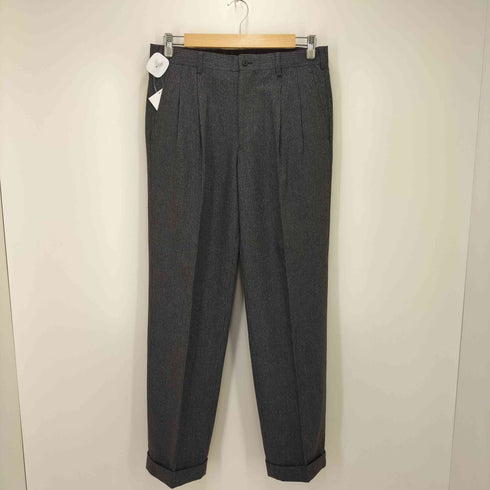 パパス papas カシミヤ混 3B テーラードジャケット パンツ セットアップ メンズ 48