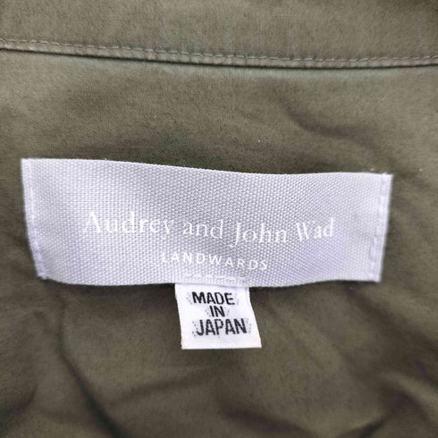 Audrey and John Wad ノーカラー L/S シャツ ワンピース レディース FREE