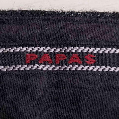 パパス papas 2タック ウールパンツ メンズ 48