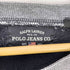 ポロジーンズカンパニーラルフローレン POLO JEANS COMPANY RALPH LAUREN ロゴプリント 前Vガゼット クルーネック スウェット メンズ import:L