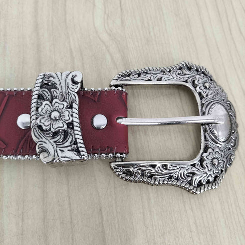 ウエスタンデザインベルト Y2K レディース