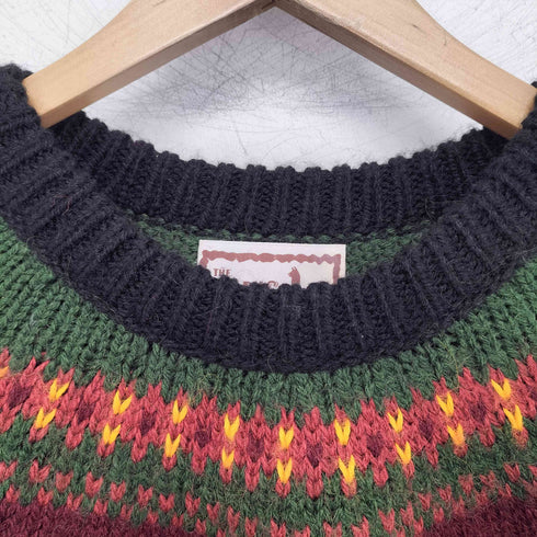 the alpaca connection ペルー製 hand knit ノルディック メンズ