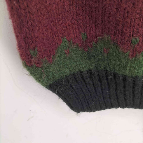 the alpaca connection ペルー製 hand knit ノルディック メンズ