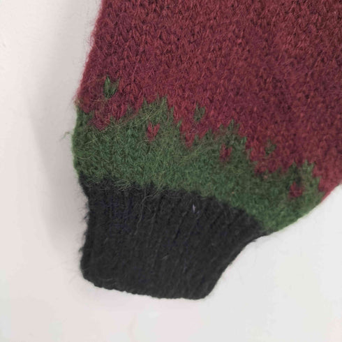 the alpaca connection ペルー製 hand knit ノルディック メンズ
