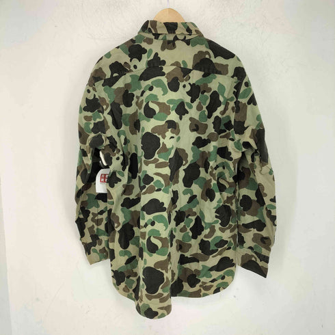 キーインペリアル Key IMPERIAL USA製 カモ柄 シャツ メンズ 17 1/2
