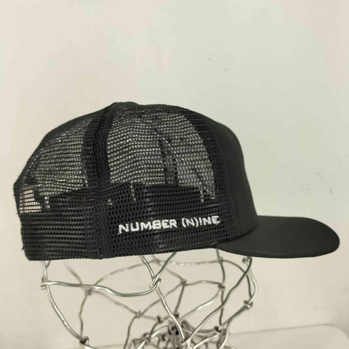N NUMBER 25AW Mesh Back 5-Panel Black メンズ