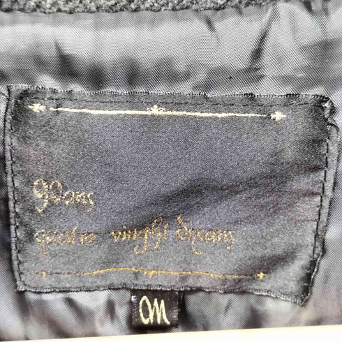 90ans quatre vingt dixans 00S 比翼 ジップアップ ファージャケット Y2K レディース import:M