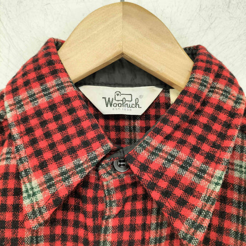 ウールリッチ WOOLRICH USA製 80S 三角タグ ウールシャツ メンズ