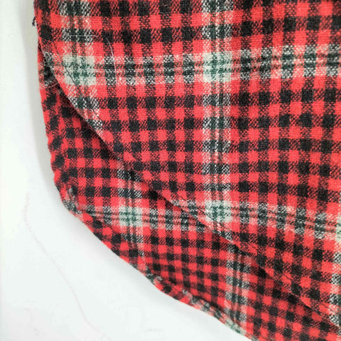 ウールリッチ WOOLRICH USA製 80S 三角タグ ウールシャツ メンズ