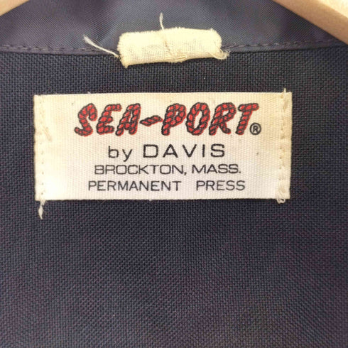 sea-port by davis CPO ウール シャツ メンズ