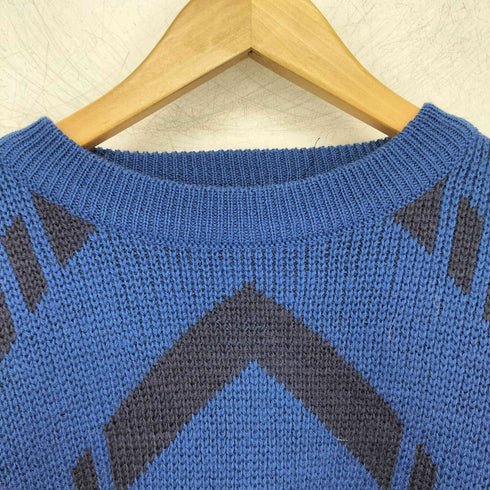 クロコダイル crocodile OLD 総柄ニット メンズ JPN:M