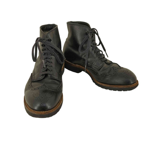 オールデン ALDEN アルパインカーフ ウィングチップブーツ メンズ 6 1/2