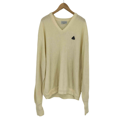 アイゾッド IZOD USA製 Vネック アクリルニット メンズ JPN:XXL