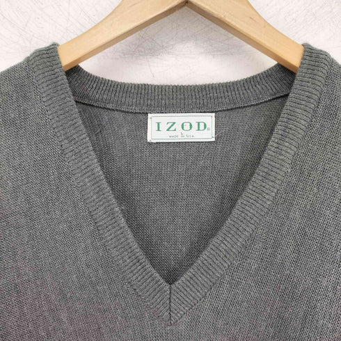 アイゾッド IZOD USA製 Vネック アクリルニット メンズ JPN:XXL