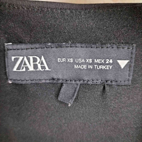 ザラ ZARA フロントリボン ベスト レディース import:XS