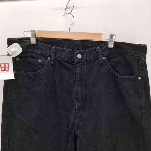 リーバイス Levis 505 レギュラーフィット ジーンズ ブラック デニム パンツ メンズ W:40 L:32