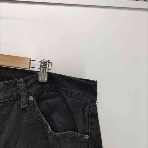 リーバイス Levis 505 レギュラーフィット ジーンズ ブラック デニム パンツ メンズ W:40 L:32