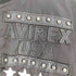 アヴィレックス AVIREX UNITED STATE スタッズ ワッペン 刺繍 リバーシブル MA-1 フライトジャケット メンズ import:M