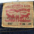 リーバイス Levis 550 RELAXED RINSE リラックスドフィット ワイドジーンズ ワンウォッシュ デニム パンツ メンズ W:36 L:29