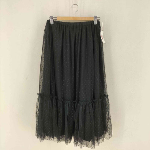 ジャーナルスタンダードレリューム JOURNAL STANDARD relume ウォッシャブルドットチュールイージースカート レディース FREE