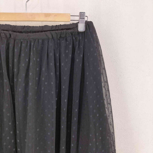 ジャーナルスタンダードレリューム JOURNAL STANDARD relume ウォッシャブルドットチュールイージースカート レディース FREE