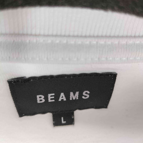ビームス BEAMS ミニロゴ クルーネック Tシャツ メンズ JPN:L
