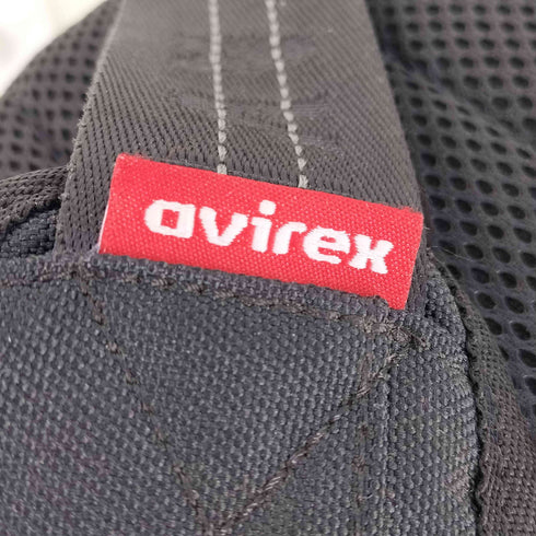 アヴィレックス AVIREX ロゴ刺繍 ストリートボディバッグ メンズ