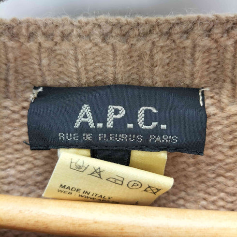 アーペーセー A.P.C. イタリア製 ウールニット メンズ JPN:2