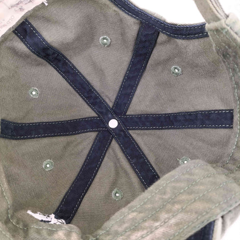 OLD SOLDIER CROSSFLAGS 刺繍入り 6パネル キャップ american casual メンズ