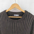ザラ ZARA リブ編み コットン ニット メンズ import:L