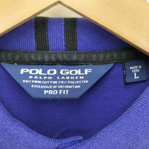 ポロバイラルフローレン Polo by RALPH LAUREN ビッグポニー 長袖 ポロシャツ メンズ JPN:L