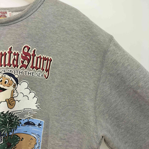 キャプテンサンタ CAPTAIN SANTA 80s プリント クルーネック スウェット メンズ import:L