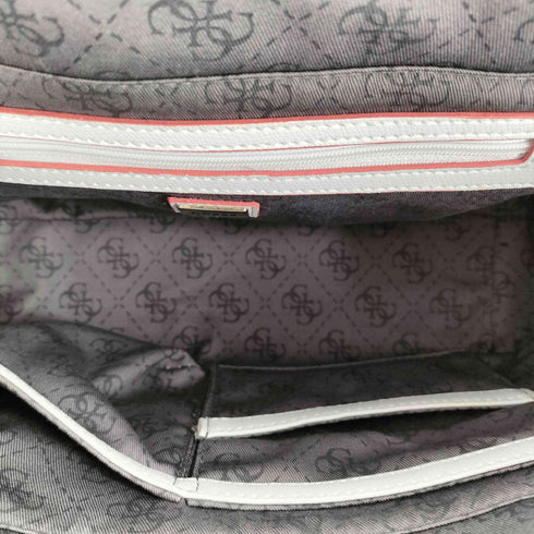 ゲス GUESS スマイル ハンドバック レザー レディース