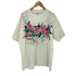 ジャージーズ JERZEES USA製 フラワープリント Tシャツ レディース JPN:XL