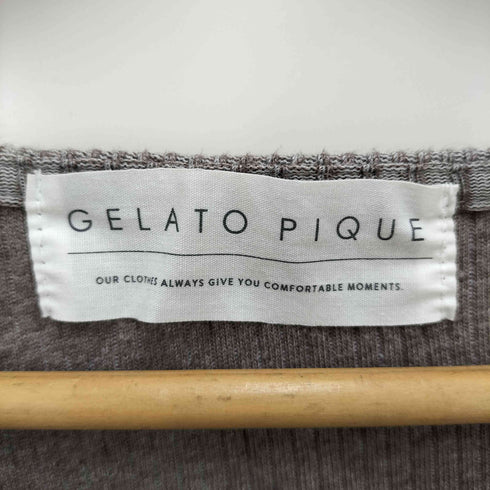 ジェラートピケ gelato pique リブプルオーバー リブパンツ レディース ONE SIZE
