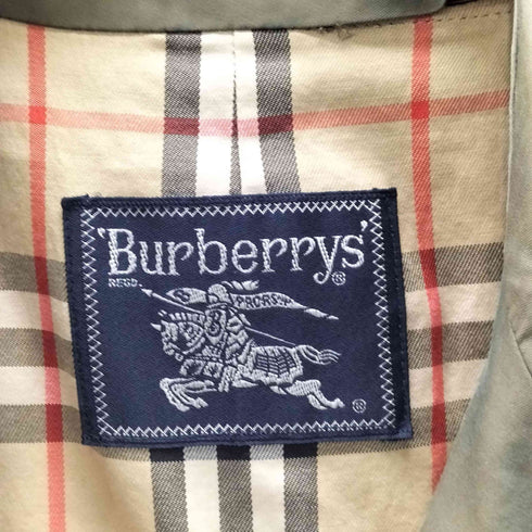 バーバリーズ BURBERRYS 90S 裏地ノバチェック バルマカーン ステンカラー コート 玉蟲 メンズ