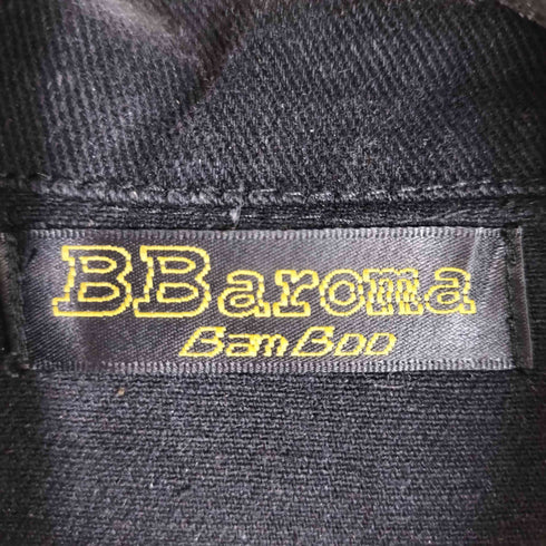 BB aroma 刺繍デザインBUNRAKUデニムジャケット メンズ